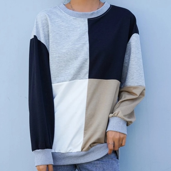 🔥LAST DAY🔥Geometric Lightweight Pullover - Picture 5 of 5